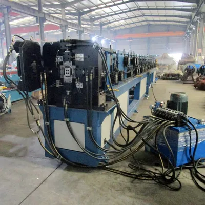 Lifetime Service Factory Customized Steel Aluminum Metal Seamless Rain Water Roofing Downpipe Cold Roll Forming/Making Machine/Machinery for Sale