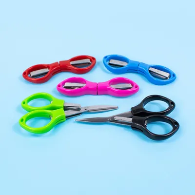 Personalized Plastic Scissor -Folden Pocket Scissor