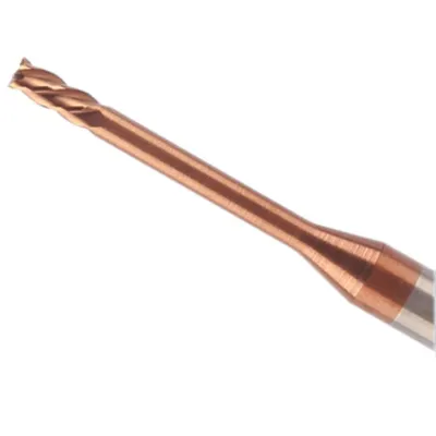 Tungsten Carbide 4 Flute Flat End Mills