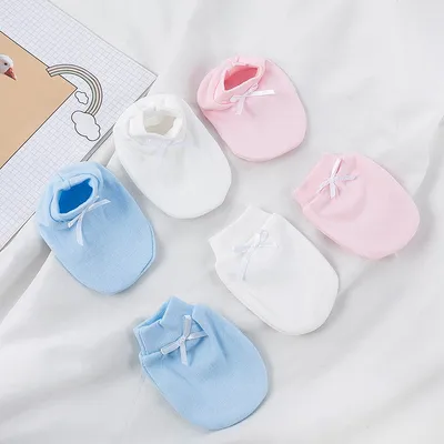 Baby Hand Mittens Teething Mittens for Babies 0-6 Months