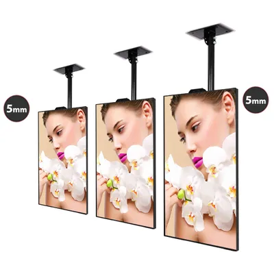 43 Inch Window Facing LCD Display 3000 Nits Auto Dimming Semi-Indoor Window Screen