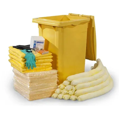 240L Hazmat Hazardous Chemical Spill Clean up Kit Bin