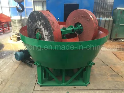 Two Roller Wet Pan Mill/ Gold Ore Wet Pan Mill