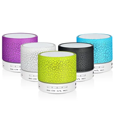 Wholesale LED Light Multi-Function Stereo Audio Wireless Portable Mini Bluetooth Speaker