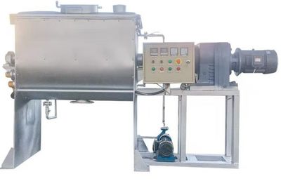 Powder Granules Particles Horizontal Mixing Ribbon Mixer Blender