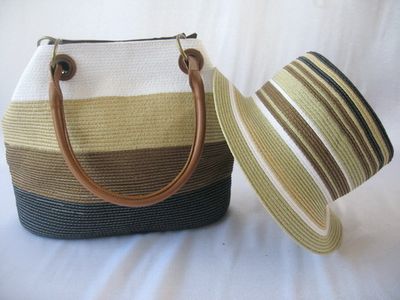 Paper Straw Hats And Bags (GL0811-5058_GL081-5059)