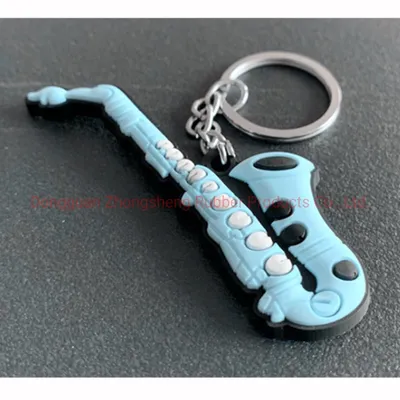 Wholesale Promotion Souvenir Gifts Custom Design OEM Silicone Rubber Keychain