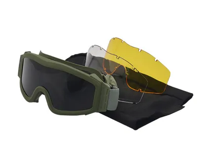 Anti-Fog Shooting Goggle Tatical Glasses - Overhead