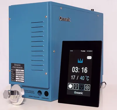 Oceanic 6kw Hammam Generator Wet Steam with Touch Controller