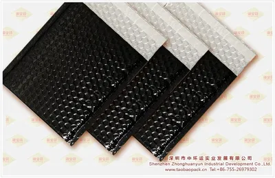 Decorative Metallic Bubble Envelopes (#000-#7)