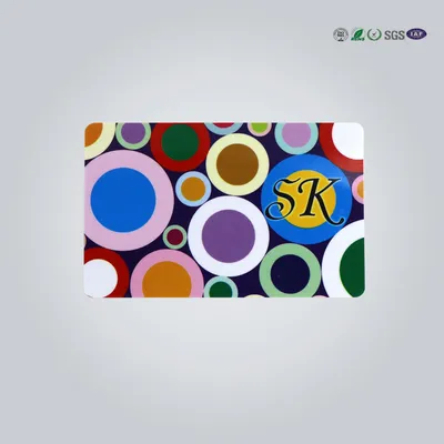 13.56MHz Plastic Contactless RFID Smart Card with Chip