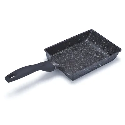 Nonstick Tamagoyaki Egg Pan Rectangle Small Frying Pan Suitable for Gas & Indction