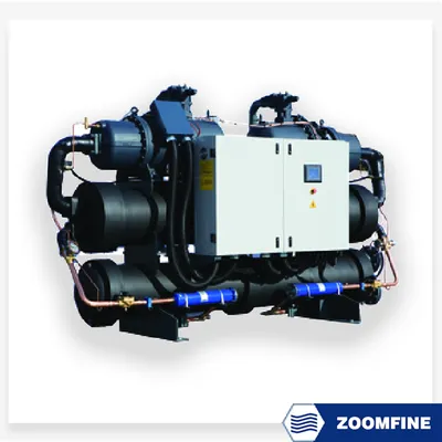 Hybrid Falling Film Evaporator Sustainability Liquid Scroll Variable Speed Air Conditioner Water Screw Chiller