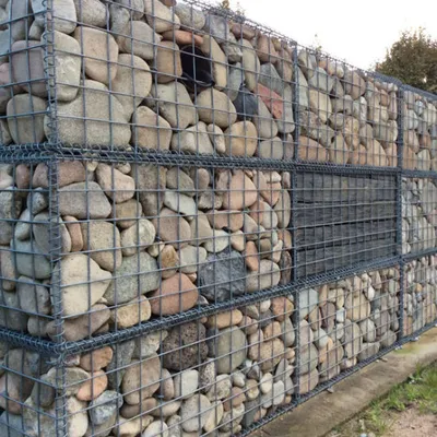 Decorative Galvanized Welded Wire Mesh Gabion Stone Box