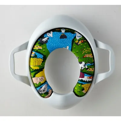 Noise Reduce Shock Absorb PVC Plastic Custom Soft Toilet Seats for Interior Design