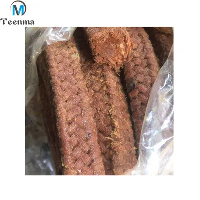 Yellow Color Grease Lubricant Cotton Packing for Pump Valve Sealing