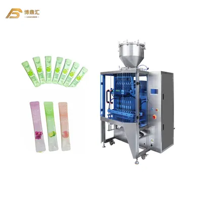 Automaticmulti-Lane Cat Squeeze Treats Soft Cream Paste Pack Packaging Machine