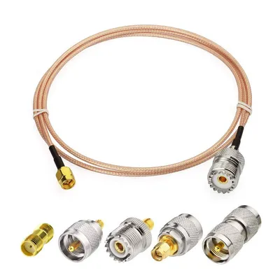 Custom Coaxial RF Cable Assembly for SMA BNC TNC Connectors