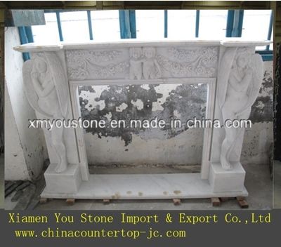 Stone Fireplace