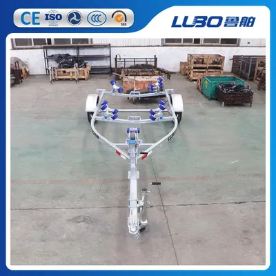 5.36m FRP480r Boat Trailer for Rubber Boat Rib Boat Sailboat Trailer Catamaran Trailer Bass Boat Trailer