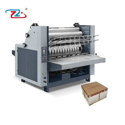New Product Explosion Compact Safe Carton Paper Pasting Machine for Food Packaging