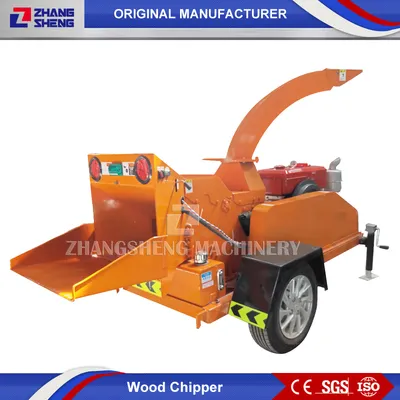Industrial Hydraulic Diesel Engine Drum Type Limb Grinder