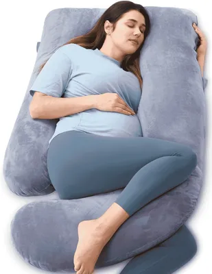 Custom U-Shaped Maternity Pillow Strap Removable Pillowcase
