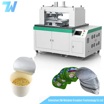 Shaped Card Insert Die Cut Yogurt Cap Punching Machine for Instant Noodle Packet Paper Processing Machinery