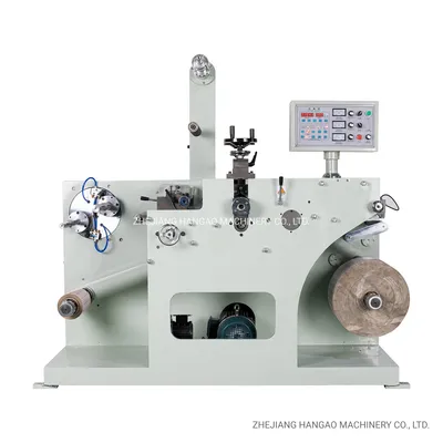 Roll to Roll Blank Label Die Cutting Machine