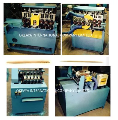 Fully Automatic High Quality Wooden Bamboo Toothpick Making Machine