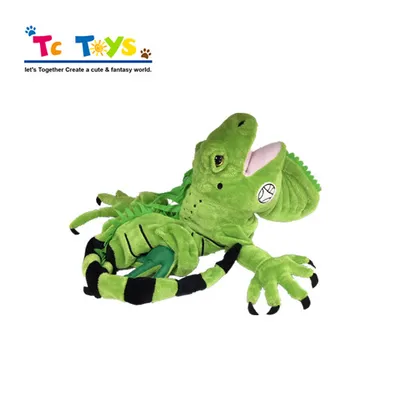 Children Toys Plush Cabrite Toys Skin Unstuffed Lizard Hand Puppet