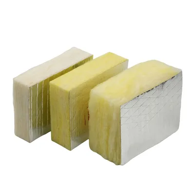 Flexible Insulation Waterproof Soundproof Alumfoil Wall Glass Wool
