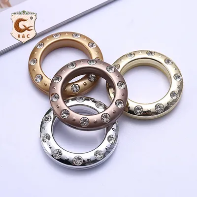 Wholesale Modern Antique Brass Curtain Rings for Curtain