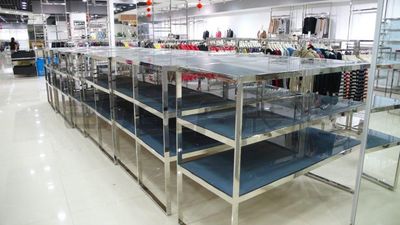 Stainless Steel Garment Display Racks (ZH-G104)