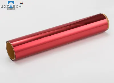 Premium Red Heat Transfer Metalized Film for Crafting