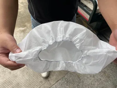 Factory Supply High Quality White Color Disposable Biodegradable SMS Nonwoven Shoe Covers