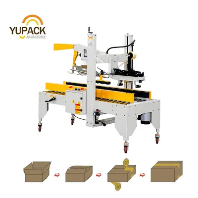 Automatic Carton Box Taper Sealer Case Sealing Machine with Hot Melt Glue