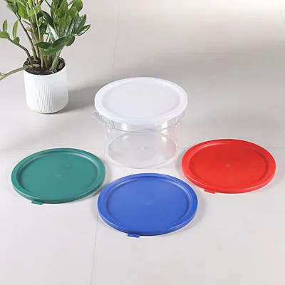 Wholesale Plastic Food Storage Containers - Clear Round Stackable Airtight PC