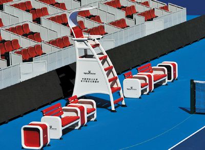 Tennis Court Chairs for Tournaments