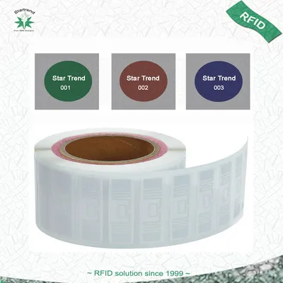 Deactivatable Chip ISO14443 ISO15693 NFC/RFID Sticky Label Tag Designed for Irradiation Environment (A003)