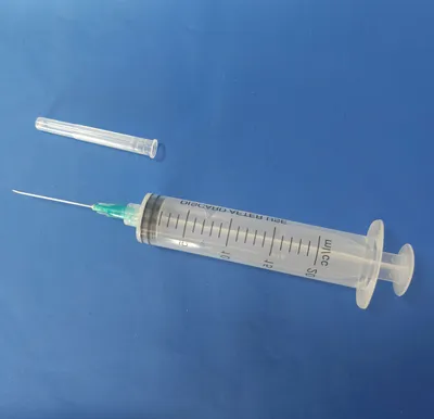 3 Parts Injection Disposable Medical Syringe Needle