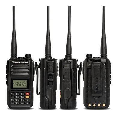 Manufacture Factory Direct UHF VHF Security Guard Talk-It Walkie Talkie Ham Radio UHF Transceiver with CE, FCC Certificate