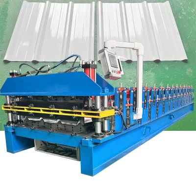 Stud and Track Manual Roof Rool Terazza Tile Making Ceiling Machine Metal Roof Roll Forming Machine