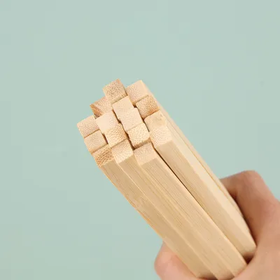 Versatile Food-Grade Bamboo Strips - Carbonized with Customization Features