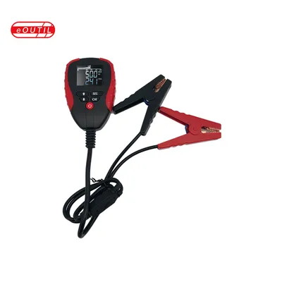 New Battery Analyzer Tester, Ah Value, CCA Value, Voltage, Resistance, Battery Status