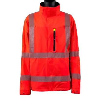 Men's Hi-Vis Safety Hoodie Reflective Outdoor Workwear Labor Protection Jacket Safety Clothing