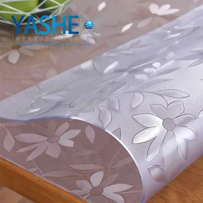 Press Pattern Waterproof and Oil Proof PVC Sheet for Tablecloth