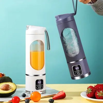 New Mini Portable Rechargeable Small Multifunctional 450ml Juice Cup Juicer for Student Home