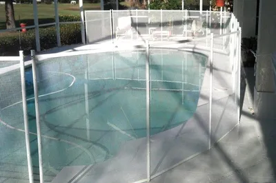Retractable Safety Used Cheap PVC Mesh Screens Above Ground Portable Fence Pool