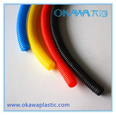 Factory Price PA/PP/PE/PVC Flexible Corrugated Conduit Hose